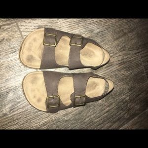 Brown sandals